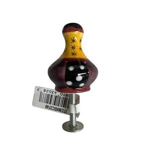 Ganz Bella Casa Ceramic Drawer Pulls Colorful Whimsical Knobs Handpainted NWT #7